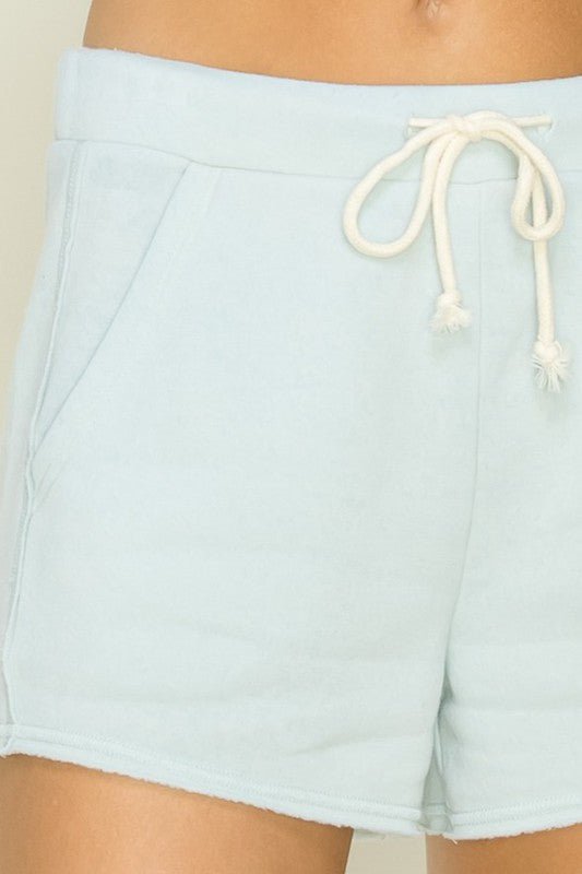 Cozy Club Drawstring Lounge Shorts - Happily Ever Atchison Shop Co.