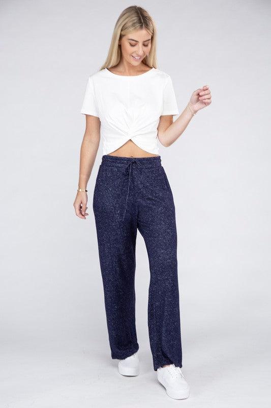 Cozy Terry Lounge Pants - Happily Ever Atchison Shop Co.