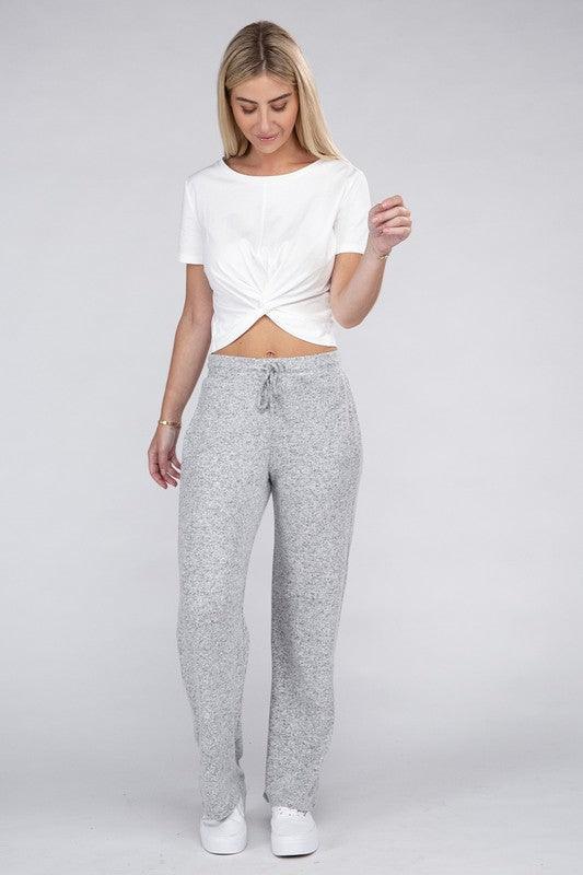 Cozy Terry Lounge Pants - Happily Ever Atchison Shop Co.