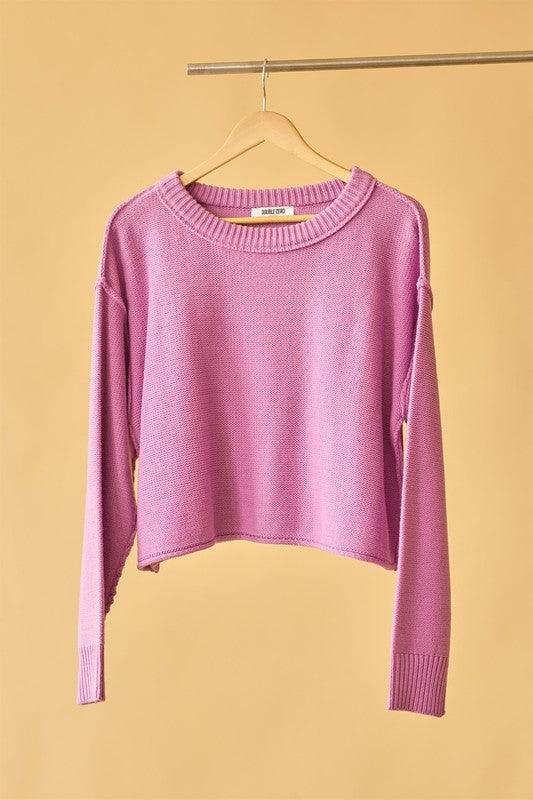 Cuddly Classic Long Sleeve Sweater - Happily Ever Atchison Shop Co.