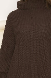 Cuddly Cute Turtleneck Oversized Sweater - Happily Ever Atchison Shop Co.