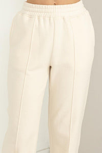 Cute Take High-Waisted Pintuck Sweatpants - Happily Ever Atchison Shop Co.