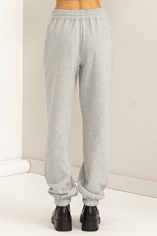 Cute Take High-Waisted Pintuck Sweatpants - Happily Ever Atchison Shop Co.