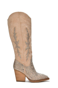 DANNISTONE RHINESTONE WESTERN BOOT - Happily Ever Atchison Shop Co.