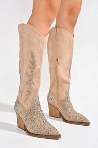DANNISTONE RHINESTONE WESTERN BOOT - Happily Ever Atchison Shop Co.