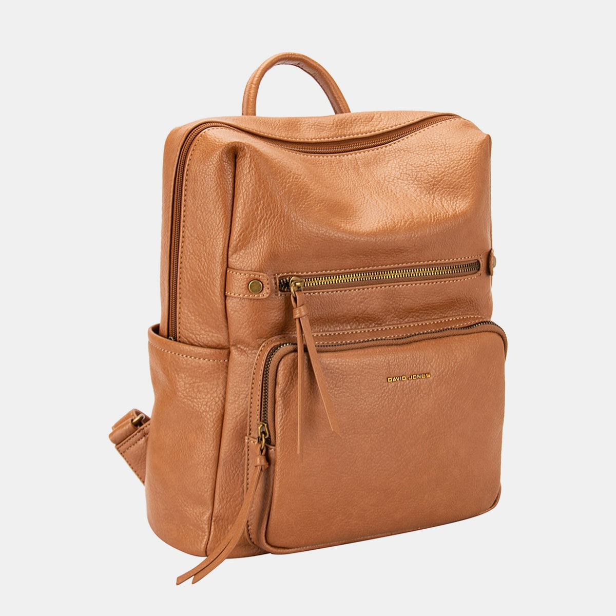 David Jones PU Leather Backpack Bag - Happily Ever Atchison Shop Co.