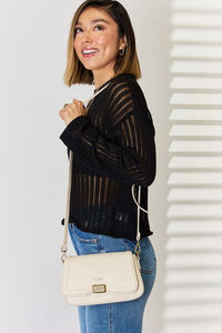 David Jones PU Leather Crossbody Bag - Happily Ever Atchison Shop Co.