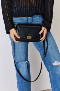 David Jones PU Leather Crossbody Bag - Happily Ever Atchison Shop Co.