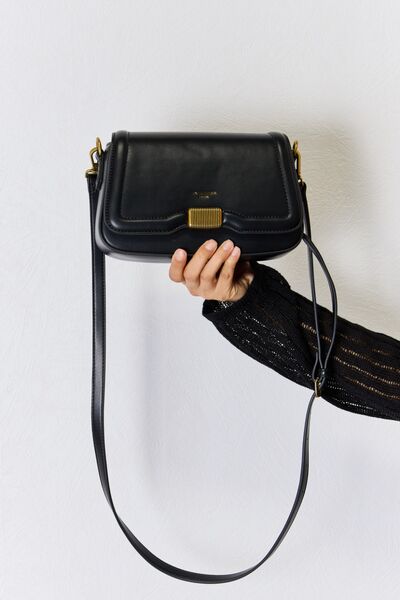 David Jones PU Leather Crossbody Bag - Happily Ever Atchison Shop Co.