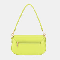 David Jones PU Leather Shoulder Bag - Happily Ever Atchison Shop Co.