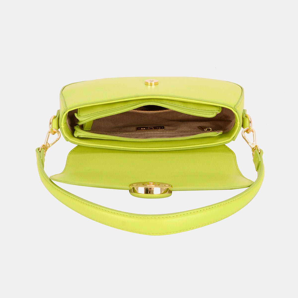 David Jones PU Leather Shoulder Bag - Happily Ever Atchison Shop Co.