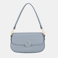 David Jones PU Leather Shoulder Bag - Happily Ever Atchison Shop Co.