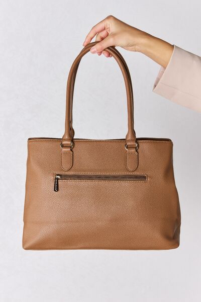 David Jones Structured Leather Handbag - Happily Ever Atchison Shop Co.