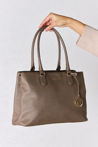 David Jones Structured Leather Handbag - Happily Ever Atchison Shop Co.