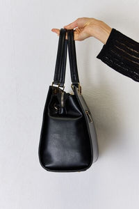 David Jones Texture PU Leather Handbag - Happily Ever Atchison Shop Co.