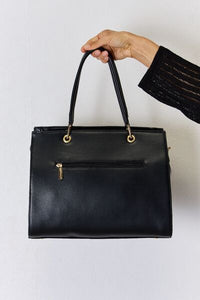 David Jones Texture PU Leather Handbag - Happily Ever Atchison Shop Co.