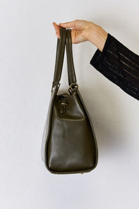 David Jones Texture PU Leather Handbag - Happily Ever Atchison Shop Co.