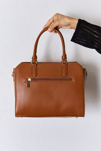 David Jones Texture PU Leather Handbag - Happily Ever Atchison Shop Co.