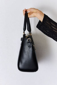 David Jones Texture PU Leather Handbag - Happily Ever Atchison Shop Co.