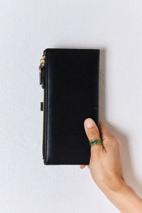 David Jones Texture PU Leather Wallet - Happily Ever Atchison Shop Co.