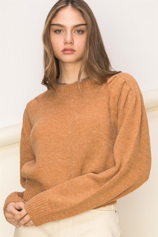 Delightful Demeanor Long Sleeve Sweater - Happily Ever Atchison Shop Co.