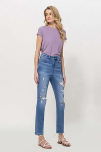 Distressed Mom Jeans - Happily Ever Atchison Shop Co.