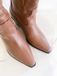 Dolly Brown Western Boots - Happily Ever Atchison Shop Co.