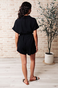 Don't Worry 'Bout a Thing V - Neck Romper - Happily Ever Atchison Shop Co.