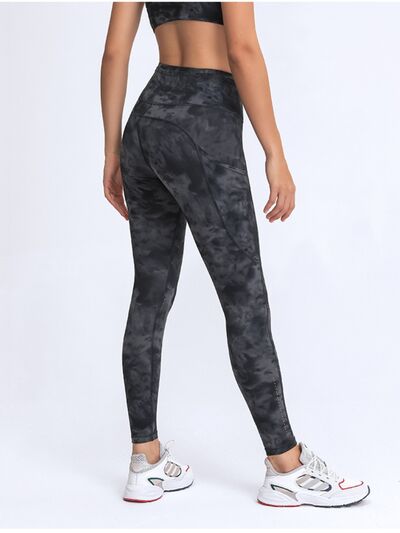 Double Take Wide Waistband Leggings with Pockets - Happily Ever Atchison Shop Co.