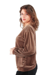 Drop Shoulder Corduroy Top - Happily Ever Atchison Shop Co.