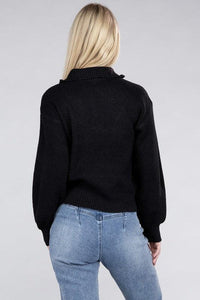Easy-Wear Half-Zip Pullover - Happily Ever Atchison Shop Co.