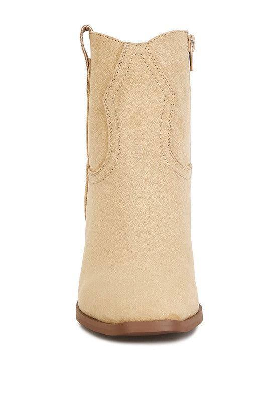 Elettra Ankle Length Cowboy Boots - Happily Ever Atchison Shop Co.