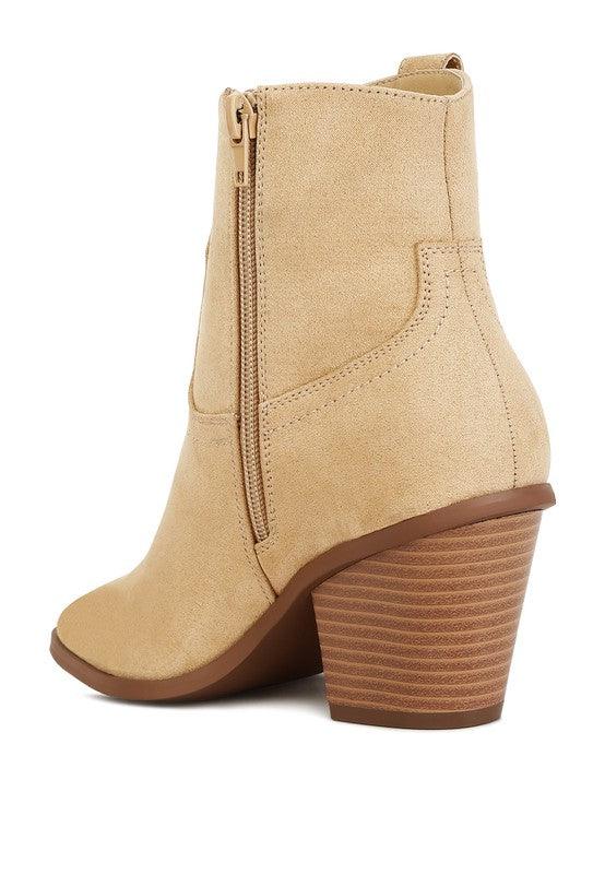 Elettra Ankle Length Cowboy Boots - Happily Ever Atchison Shop Co.