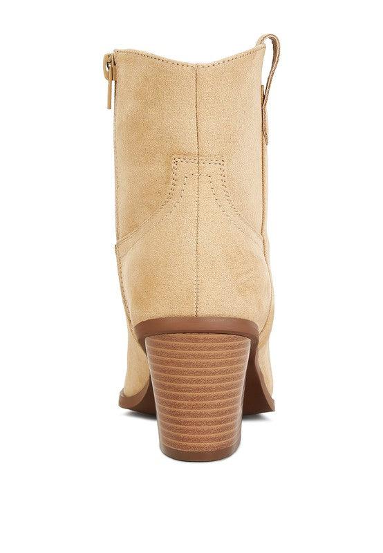 Elettra Ankle Length Cowboy Boots - Happily Ever Atchison Shop Co.