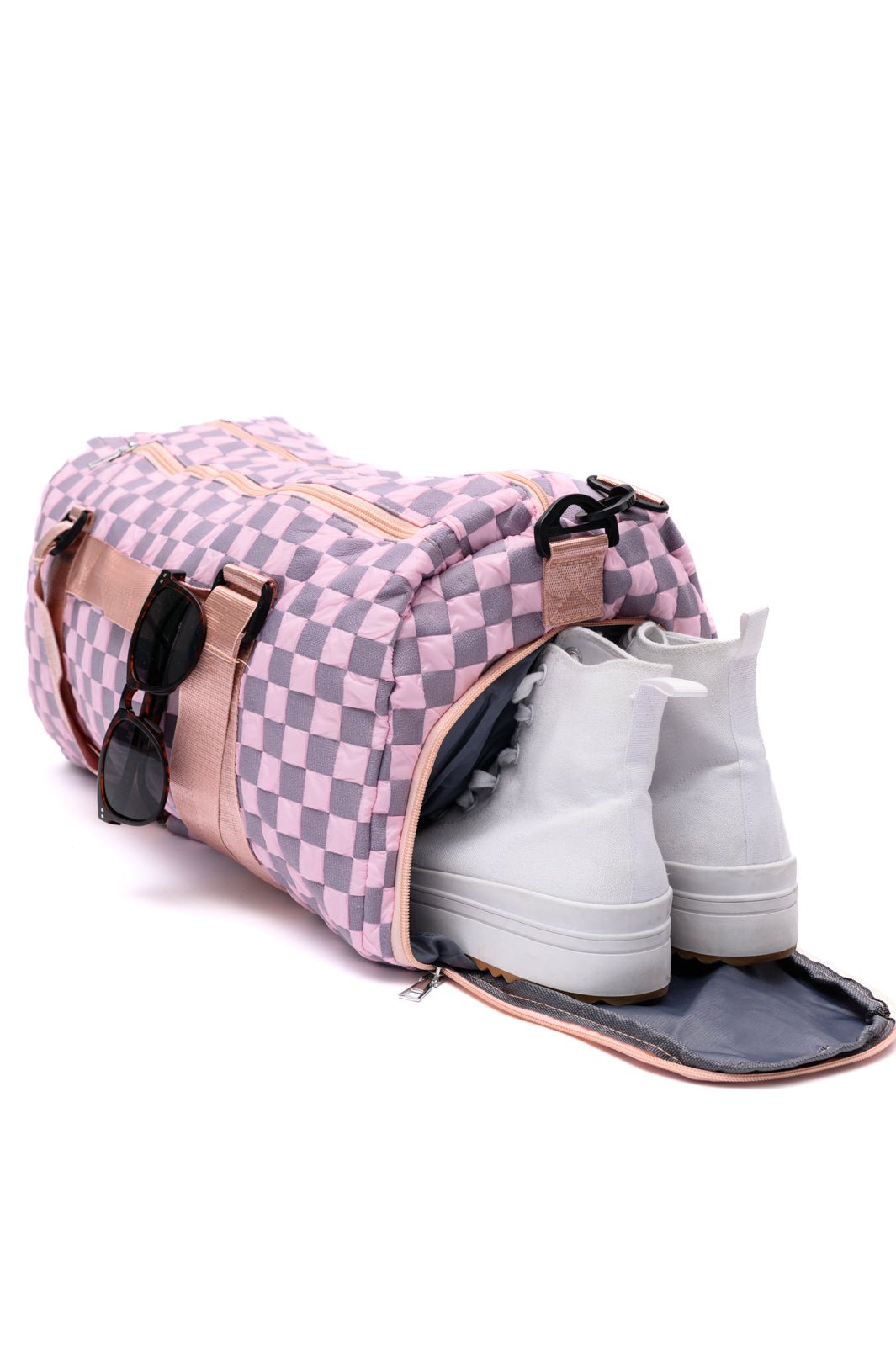 Elevate Travel Duffel in Pink - Happily Ever Atchison Shop Co.