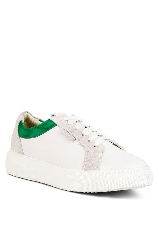 Endler Color Block Leather Sneakers - Happily Ever Atchison Shop Co.