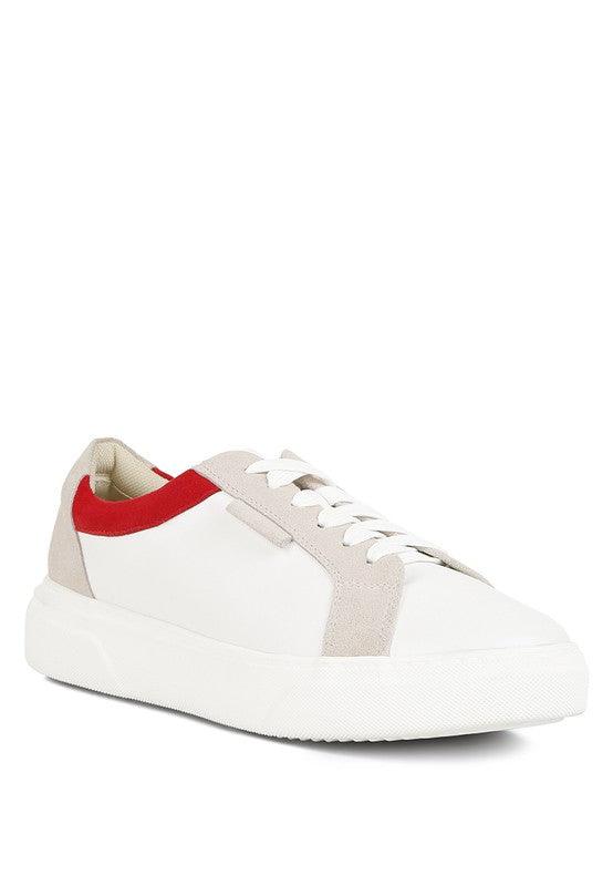 Endler Color Block Leather Sneakers - Happily Ever Atchison Shop Co.