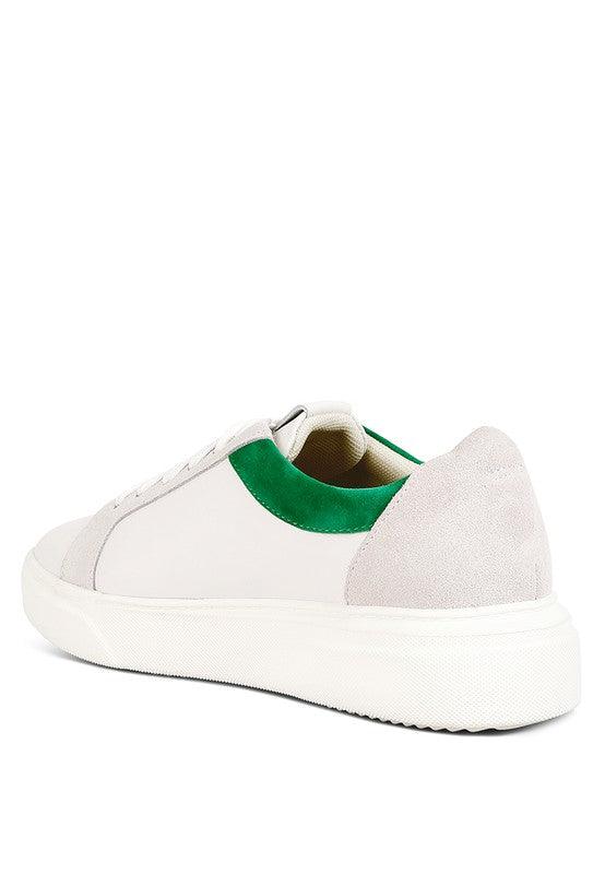 Endler Color Block Leather Sneakers - Happily Ever Atchison Shop Co.