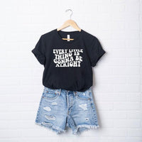 Every Little Thing Wavy Short Sleeve Graphic Tee - Happily Ever Atchison Shop Co.