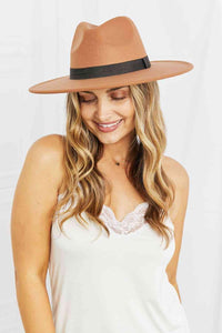 Fame Enjoy The Simple Things Fedora Hat - Happily Ever Atchison Shop Co.