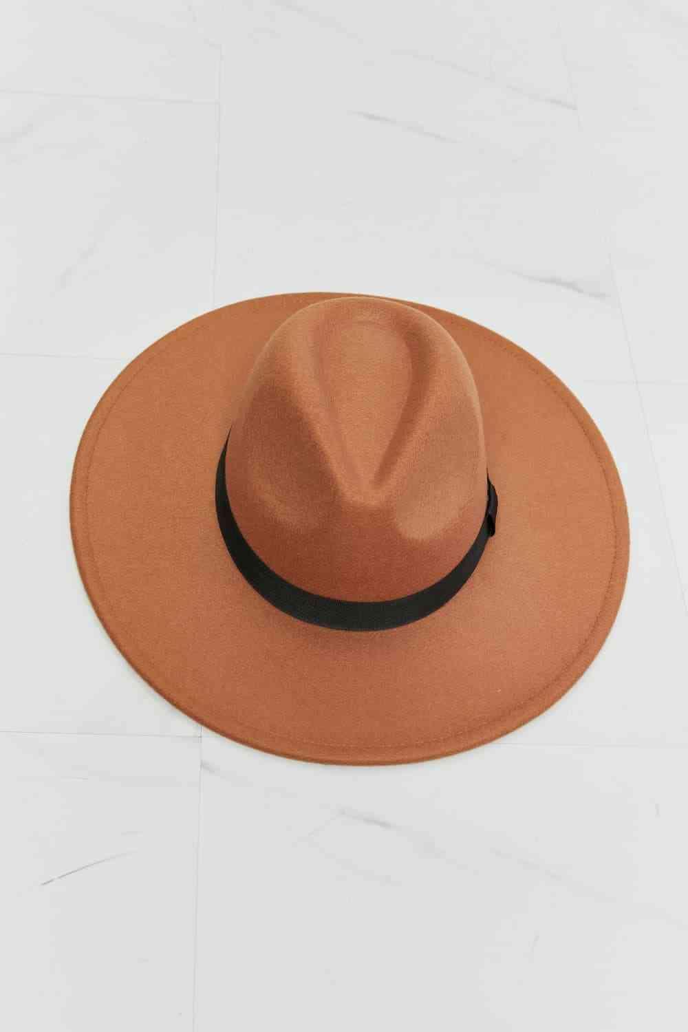 Fame Enjoy The Simple Things Fedora Hat - Happily Ever Atchison Shop Co.