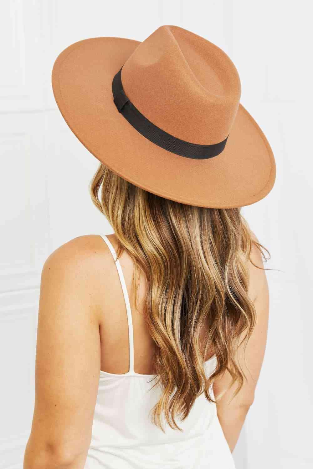 Fame Enjoy The Simple Things Fedora Hat - Happily Ever Atchison Shop Co.