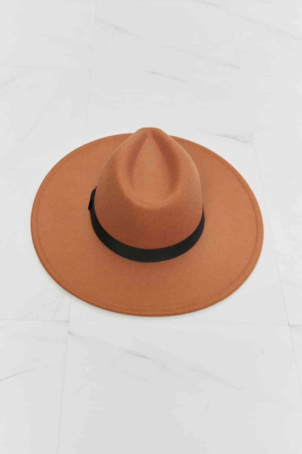 Fame Enjoy The Simple Things Fedora Hat - Happily Ever Atchison Shop Co.