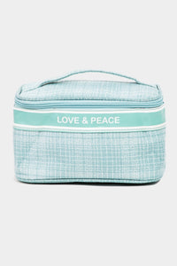 Fame Love & Peace Striped Handle Bag - Happily Ever Atchison Shop Co.