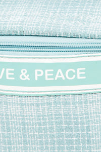 Fame Love & Peace Striped Handle Bag - Happily Ever Atchison Shop Co.