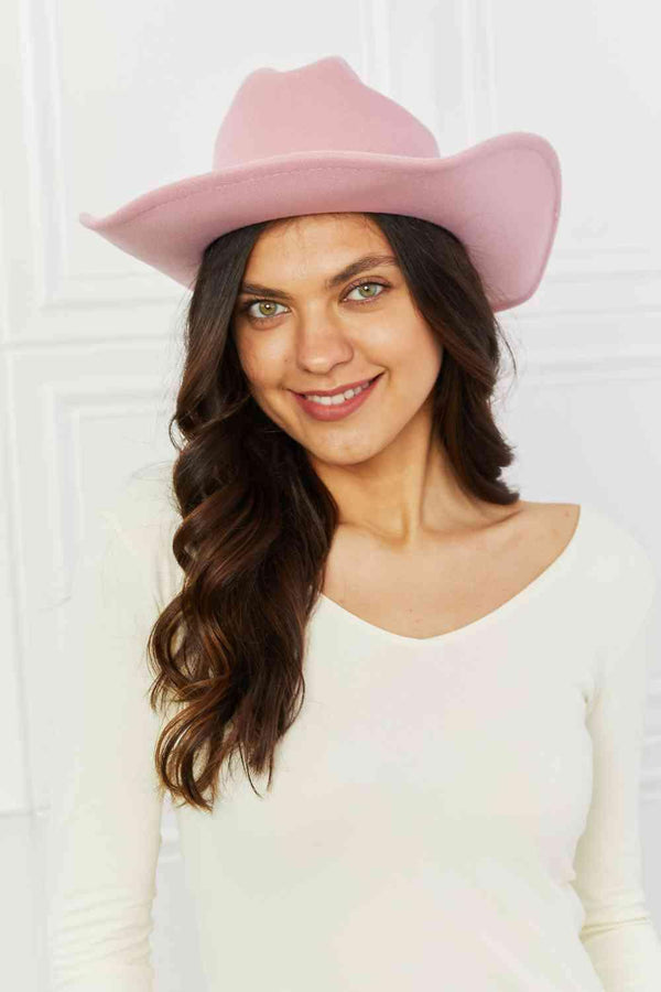 Fame Western Cutie Cowboy Hat in Pink - Happily Ever Atchison Shop Co.