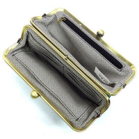 Fashion Kiss Lock Clutch Wallet - Happily Ever Atchison Shop Co.