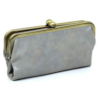 Fashion Kiss Lock Clutch Wallet - Happily Ever Atchison Shop Co.