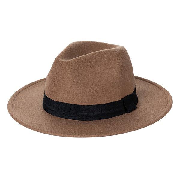 FAUX SUEDE GATSBY STYLE FEDORA - Happily Ever Atchison Shop Co.