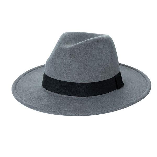 FAUX SUEDE GATSBY STYLE FEDORA - Happily Ever Atchison Shop Co.